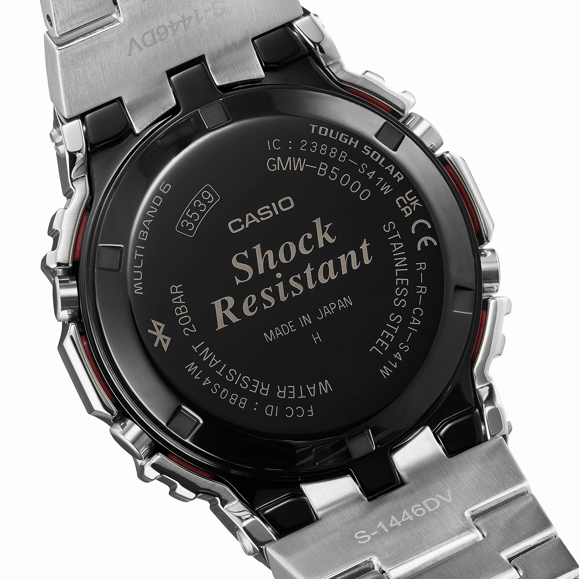 G-Shock Full Metal Silver Stainless Steel Watch GMWB5000PC-1D