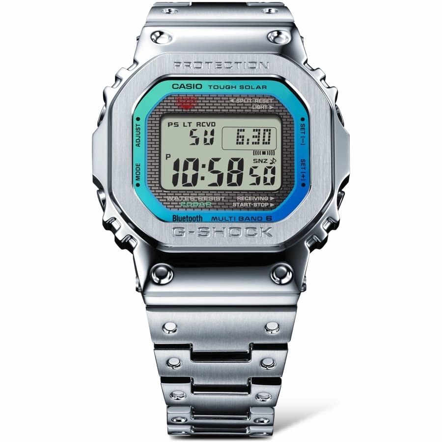 G-Shock Full Metal Silver Stainless Steel Watch GMWB5000PC-1D