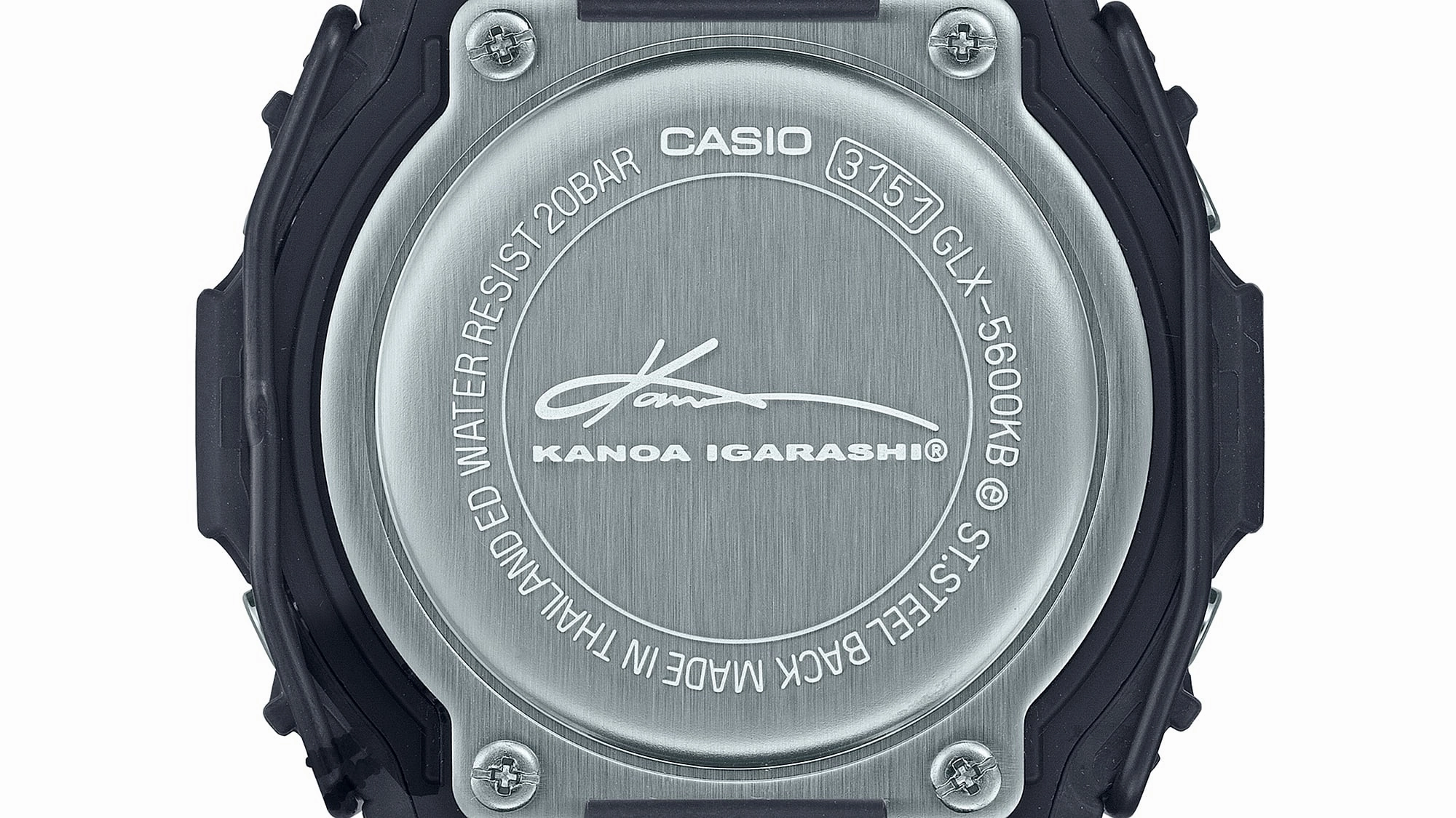 G-Shock G-Glide Grey Dial Black Resin Band Watch GLX5600KB-1D