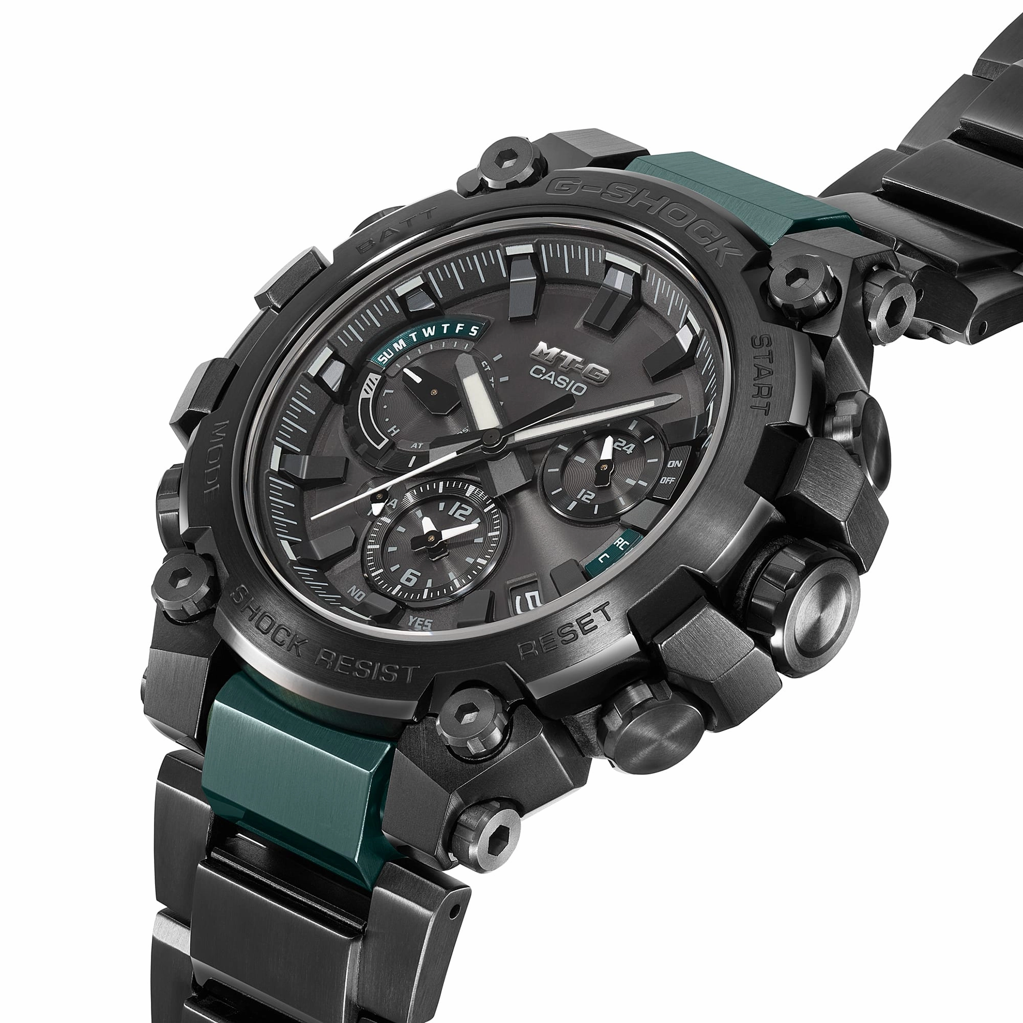 G-Shock MTG-B3000 Black Dial Black Stainless Steel Watch MTGB3000BD-1A2