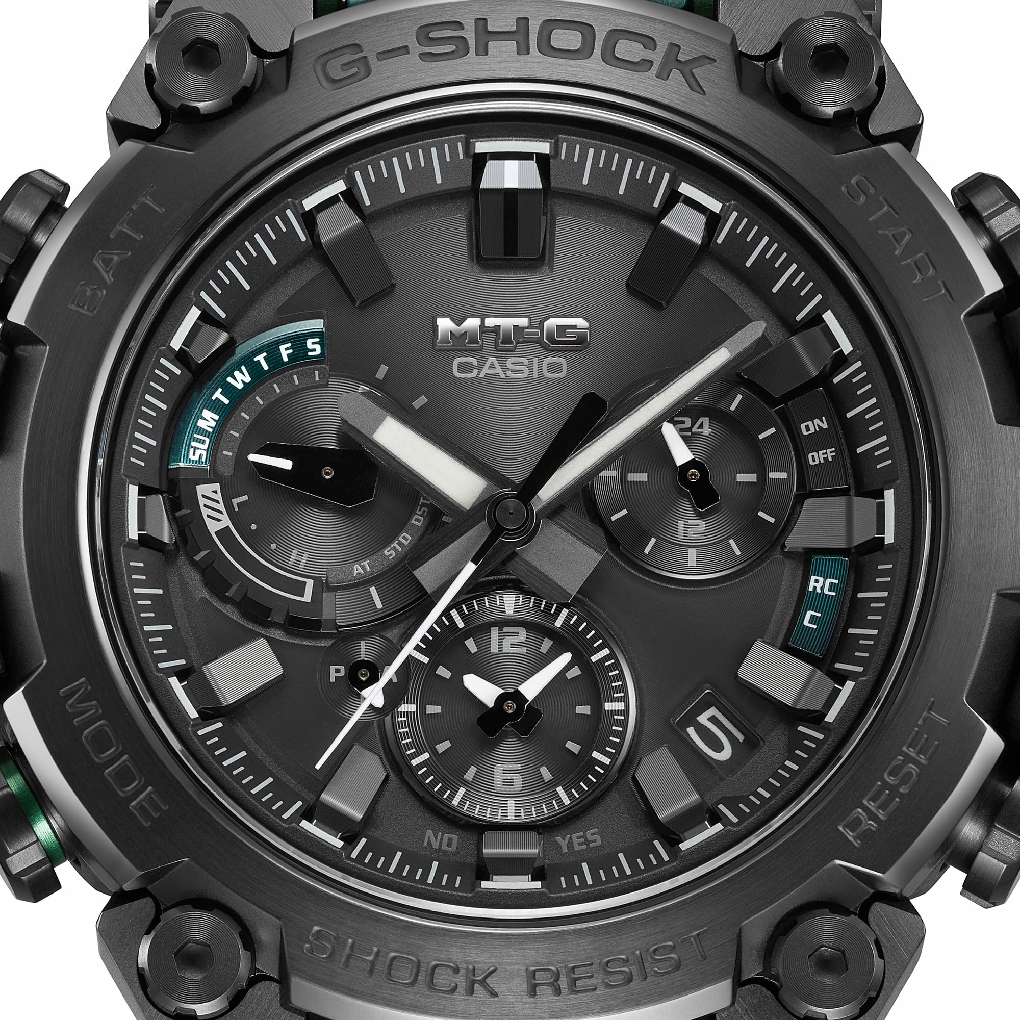 G-Shock MTG-B3000 Black Dial Black Stainless Steel Watch MTGB3000BD-1A2