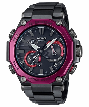 G-Shock MTG Dual Core Black Stainless Steel Adventure Watch MTGB2000BD-1A4