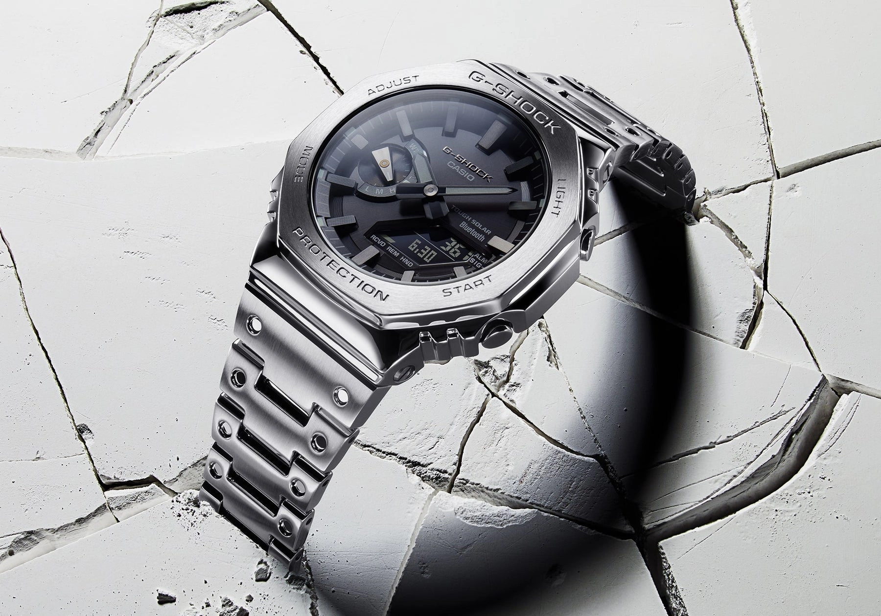 G-Shock Solar CasiOak Steel Bluetooth GMB2100D-1A