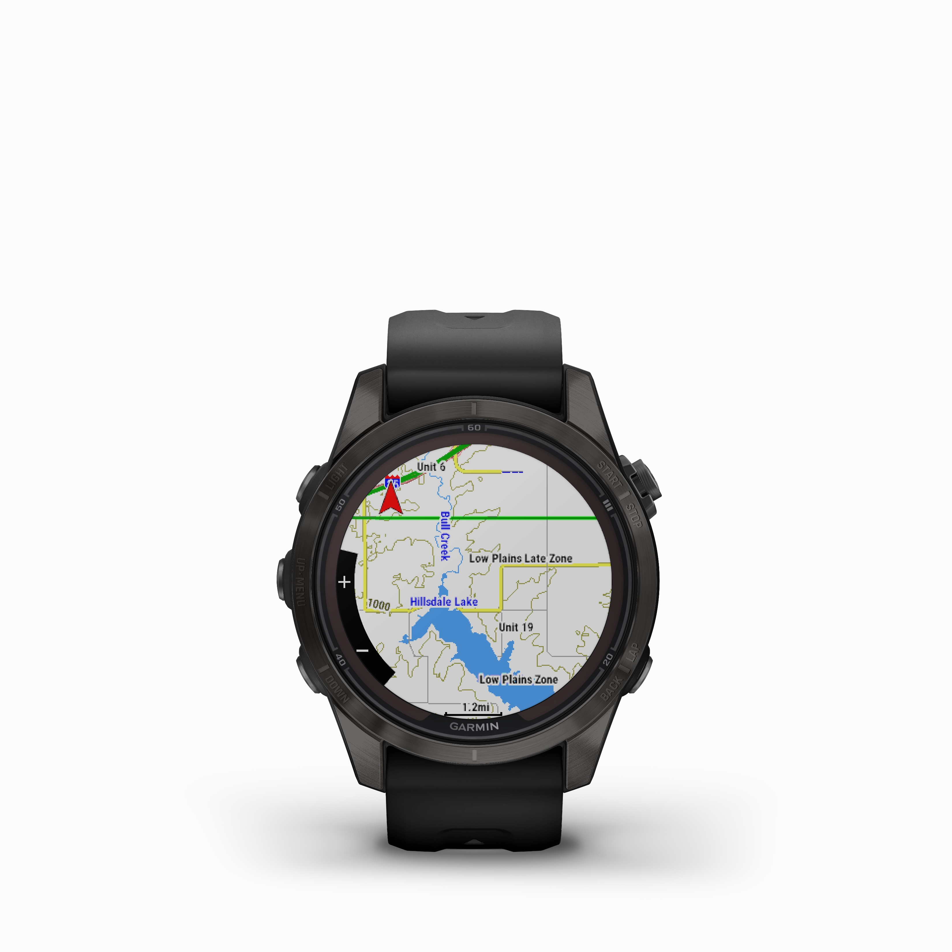 Garmin Fenix 7S Pro Sapphire Solar Carbon Grey Titanium Watch