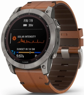 Garmin Fenix 7X Sapphire Solar Titanium D