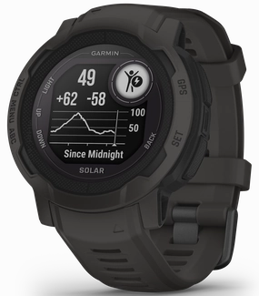 Garmin Instinct 2 Solar GPS Graphite Smartwatch Watch