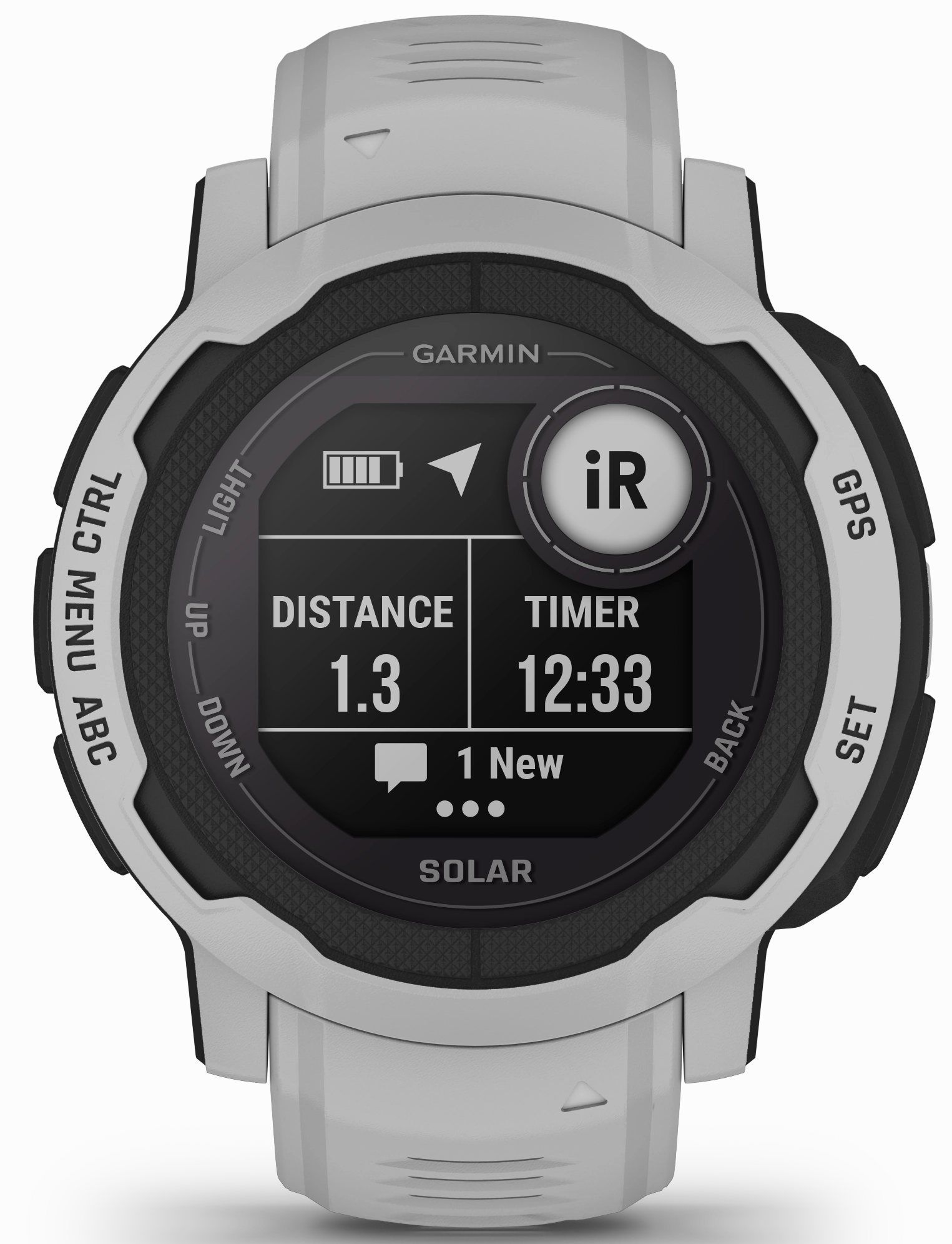 Garmin Instinct 2 Solar GPS Mist Gray Smartwatch