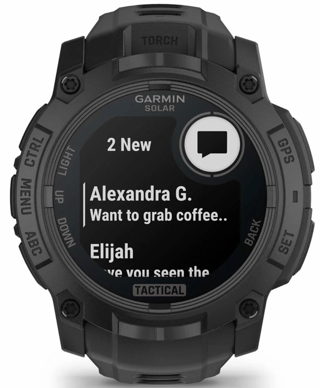 Garmin Instinct 3 Solar Tactical Edition 50mm Watch