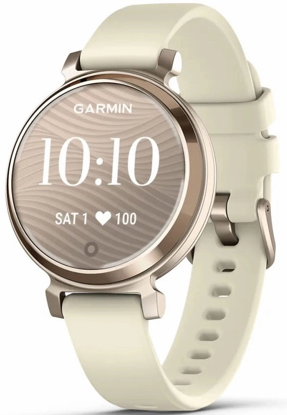 Garmin Lily 2 Cream Gold Coconut Silicone Watch
