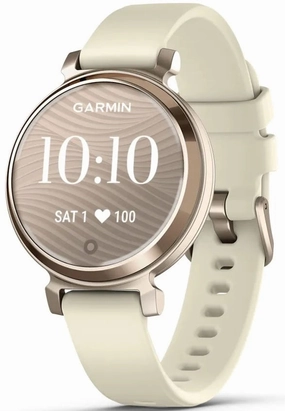 Garmin Lily 2 Cream Gold Coconut Silicone Watch