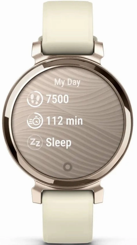 Garmin Lily 2 Cream Gold Coconut Silicone Watch