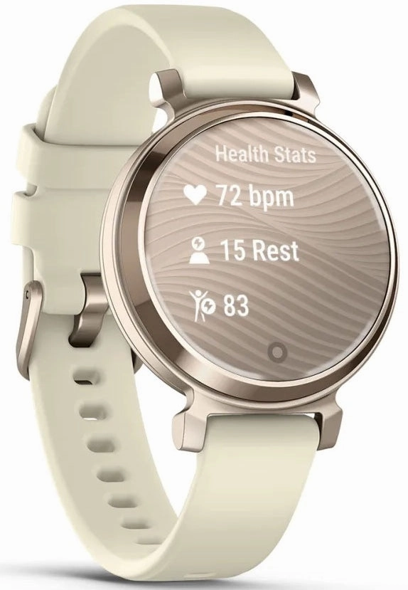 Garmin Lily 2 Cream Gold Coconut Silicone Watch