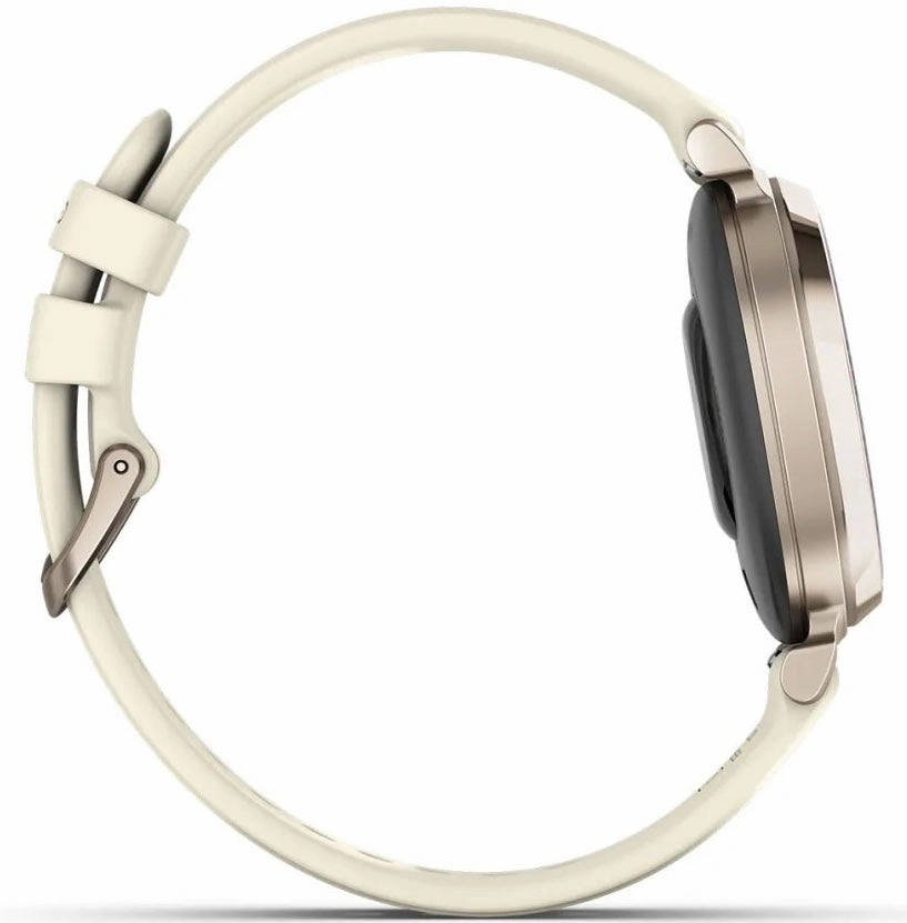 Garmin Lily 2 Cream Gold Coconut Silicone Watch