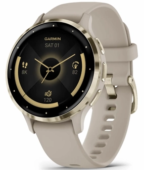 Garmin Venu 3S Soft Gold Smartwatch Watch
