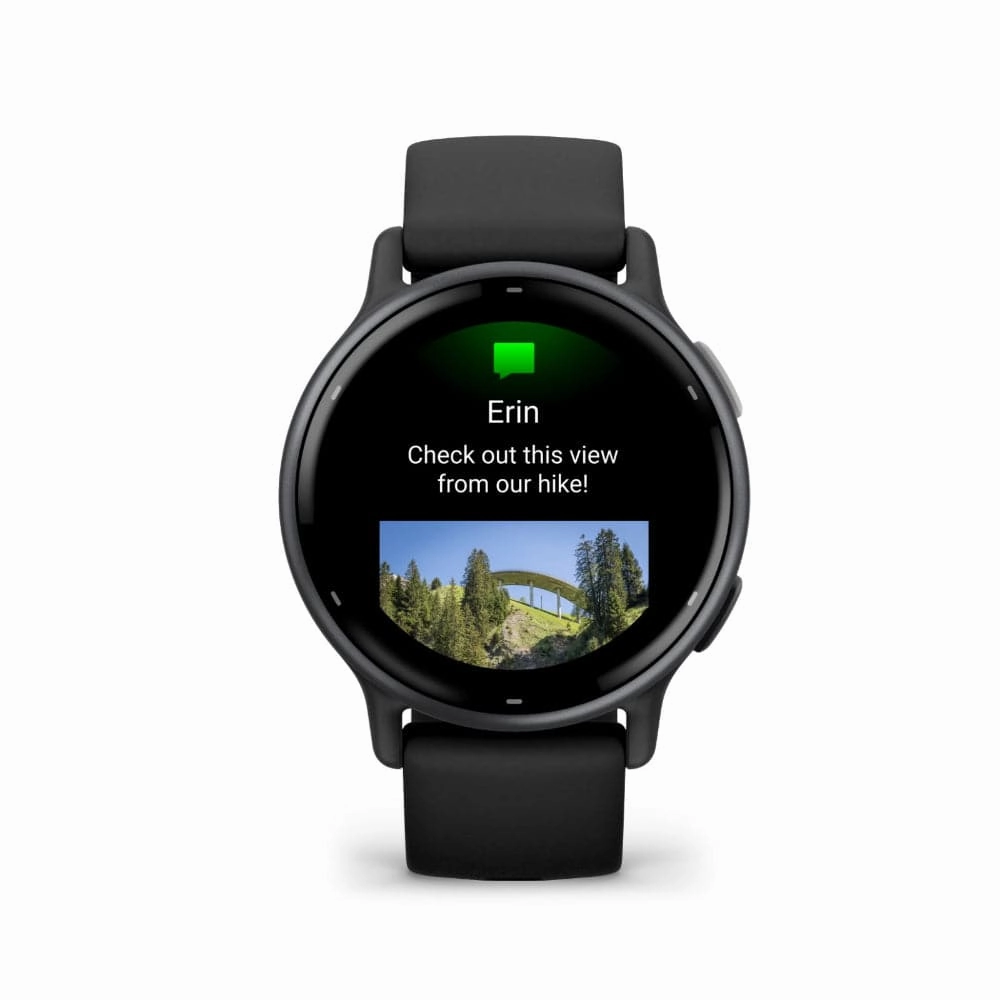 Garmin Vivoactive 5 Digital Black Silicone Strap Unisex Smartwatch GM-010-02862-50