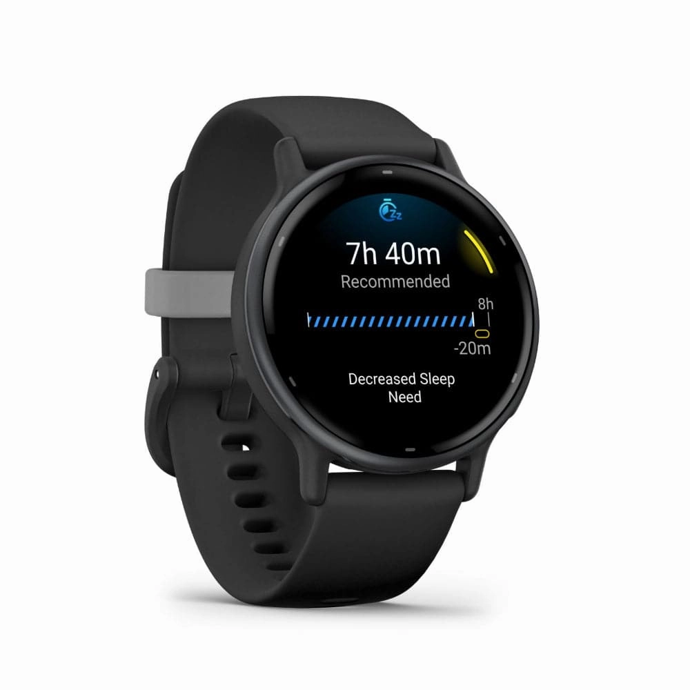 Garmin Vivoactive 5 Digital Black Silicone Strap Unisex Smartwatch GM-010-02862-50
