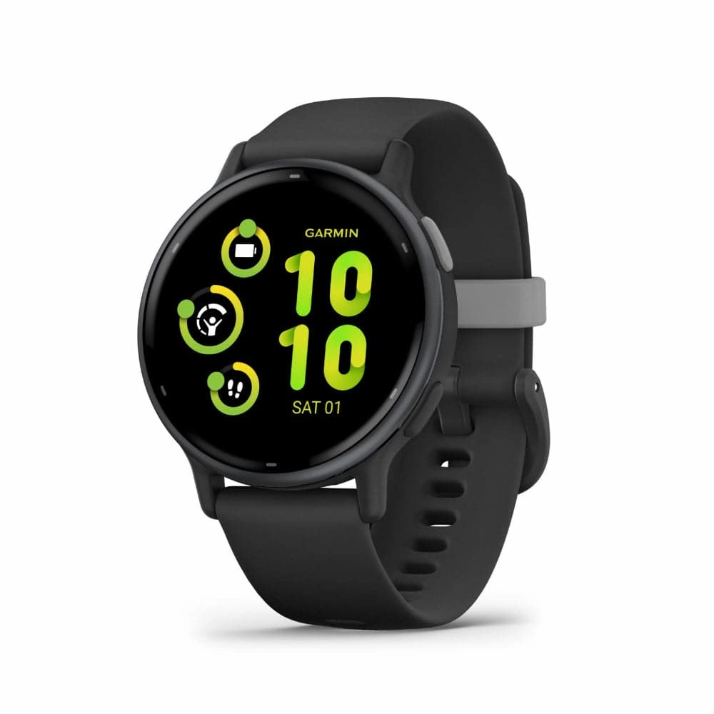 Garmin Vivoactive 5 Digital Black Silicone Strap Unisex Smartwatch GM-010-02862-50
