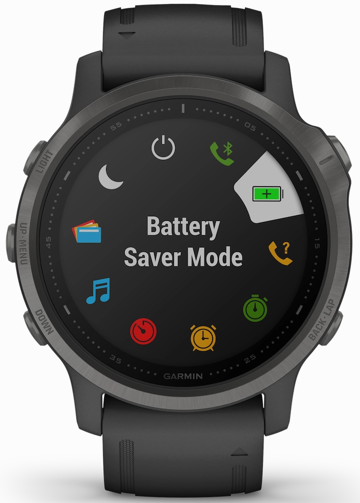 Garmin Watch Fenix 6S Sapphire Carbon Grey DLC D