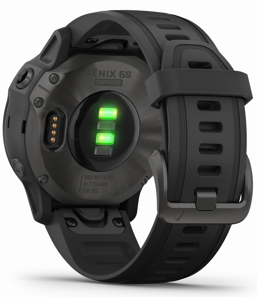 Garmin Watch Fenix 6S Sapphire Carbon Grey DLC D