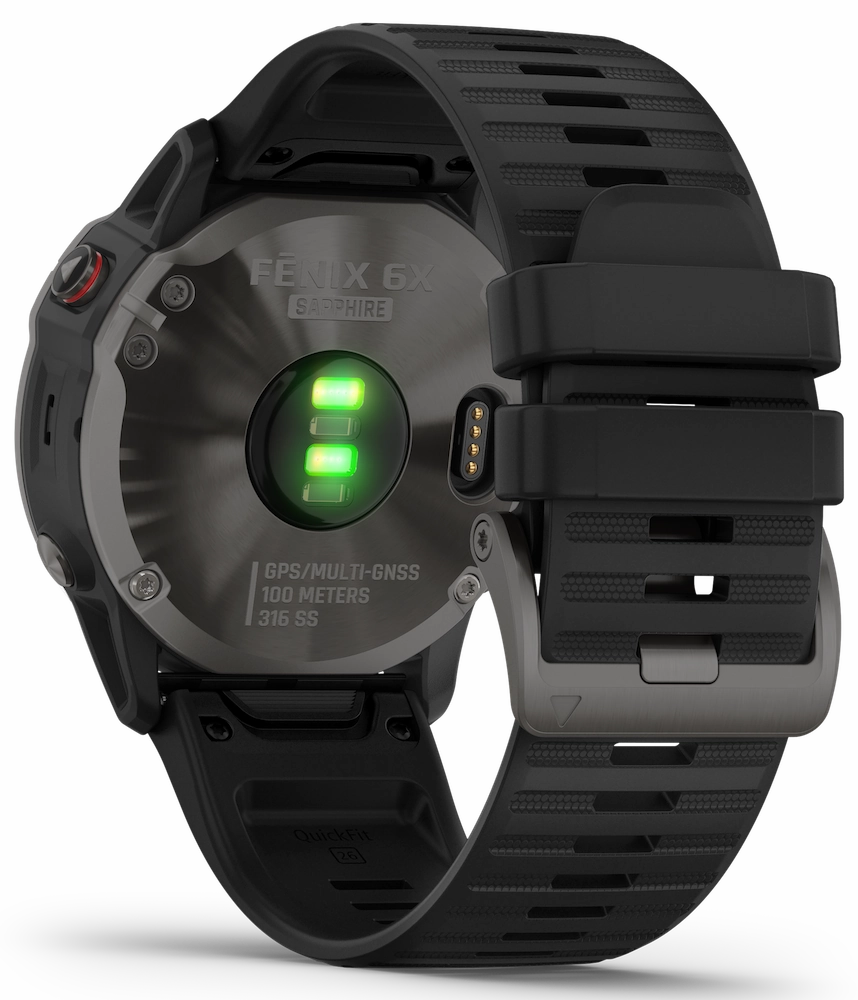 Garmin Watch Fenix 6X Sapphire Carbon Grey DLC D