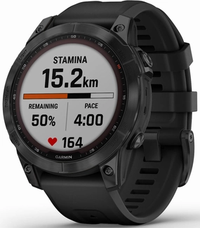 Garmin Watch Fenix 7 Sapphire Black DLC Titanium