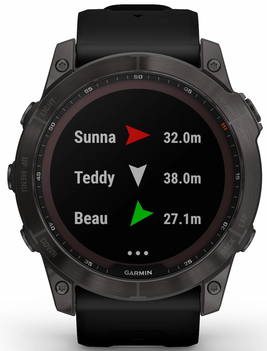 Garmin Watch Fenix 7X Sapphire Carbon Grey Titanium D