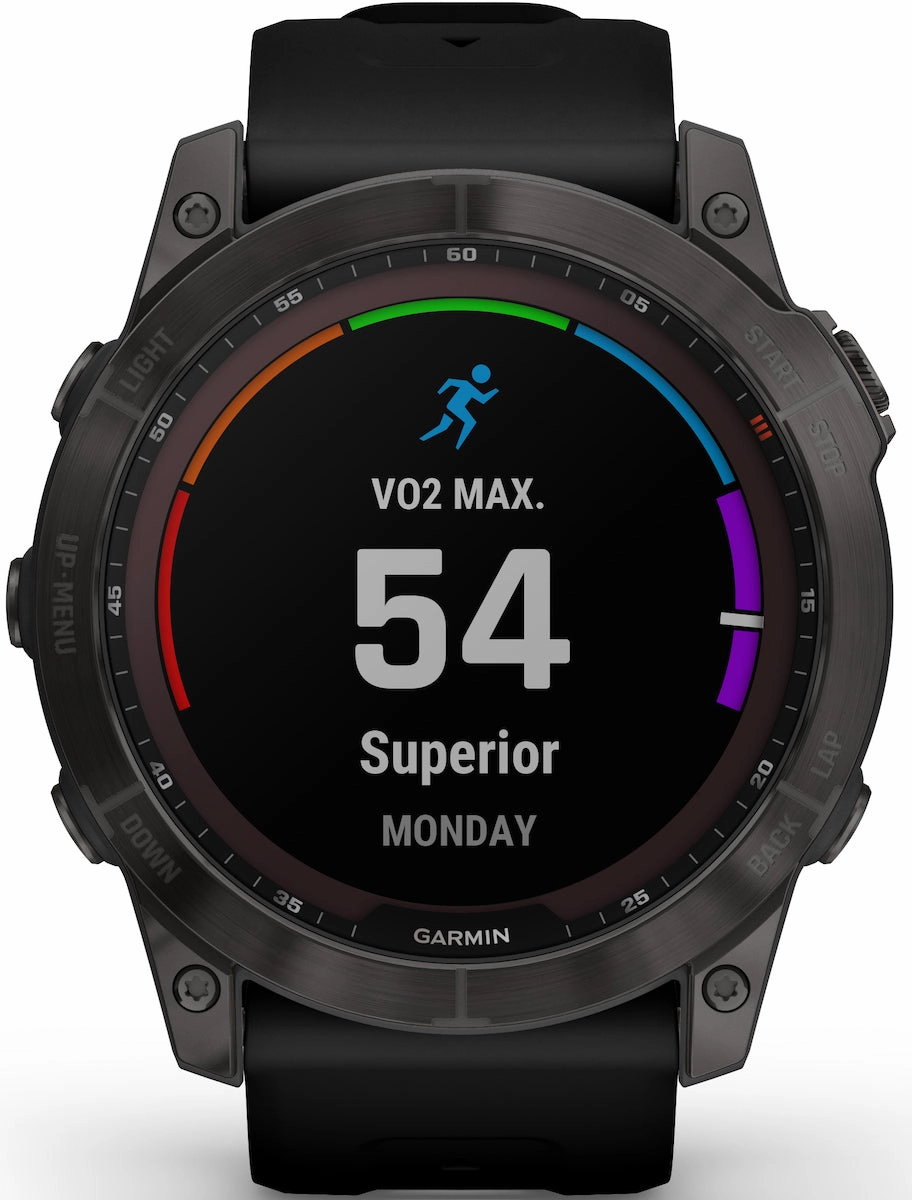 Garmin Watch Fenix 7X Sapphire Carbon Grey Titanium D