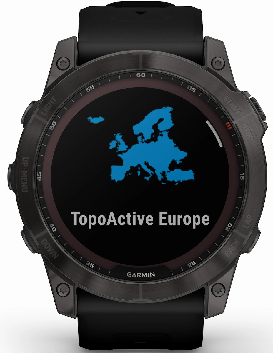 Garmin Watch Fenix 7X Sapphire Carbon Grey Titanium D