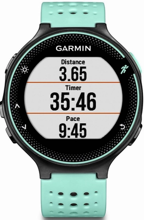 Garmin Watch Forerunner 235 Wrist Based HRM Black Frost Blue