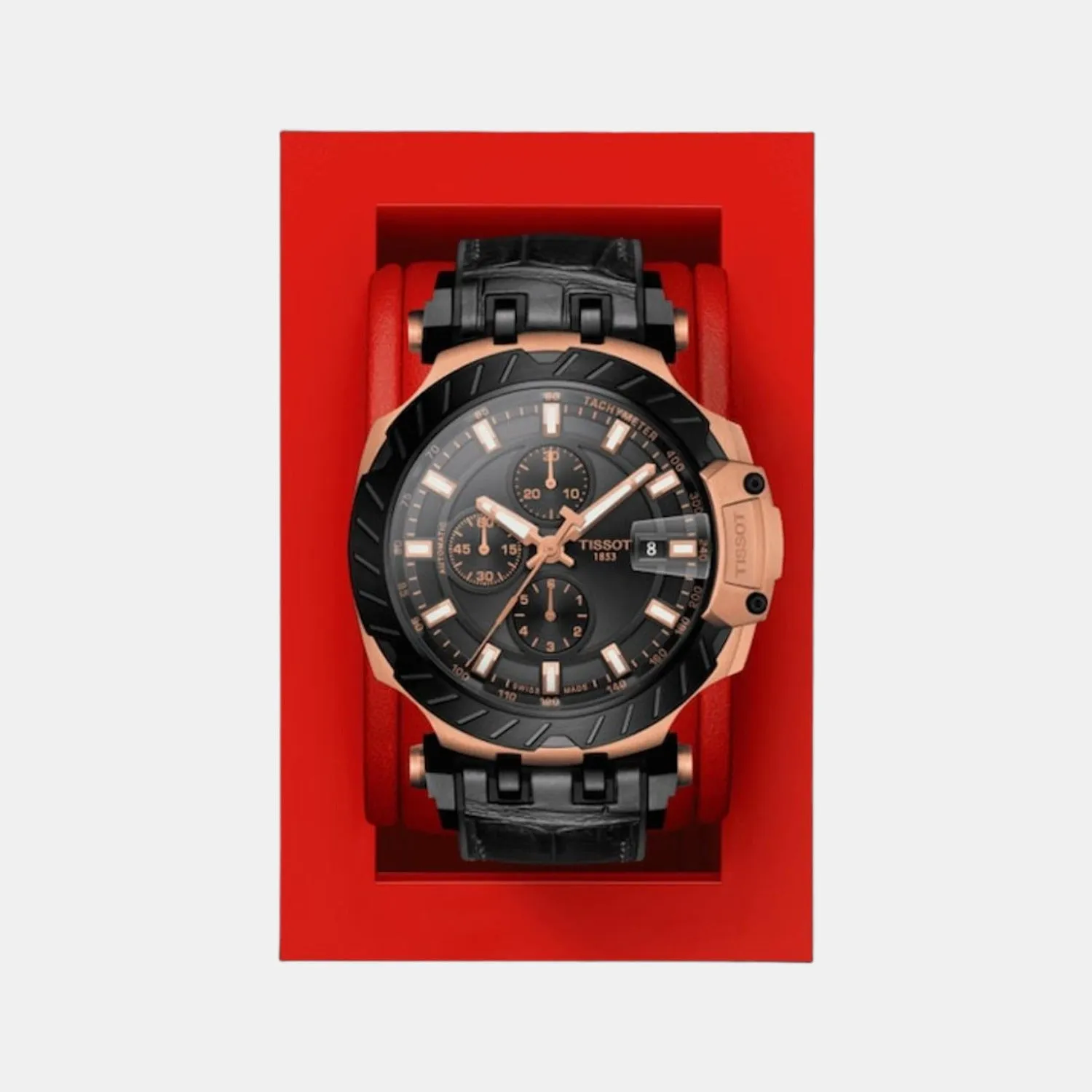 Gent Xl Men Chronograph Silicone Watch T1154273705101