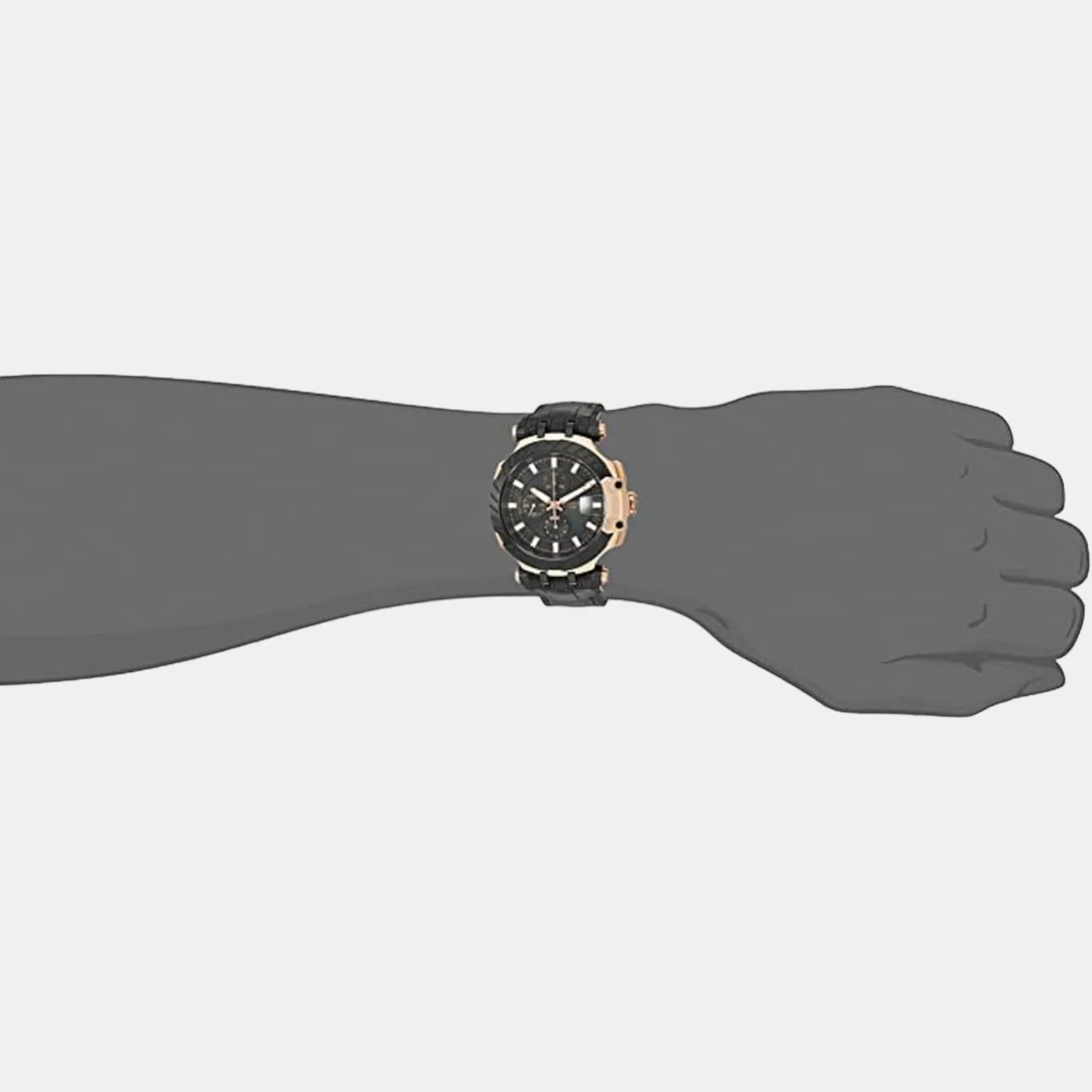 Gent Xl Men Chronograph Silicone Watch T1154273705101