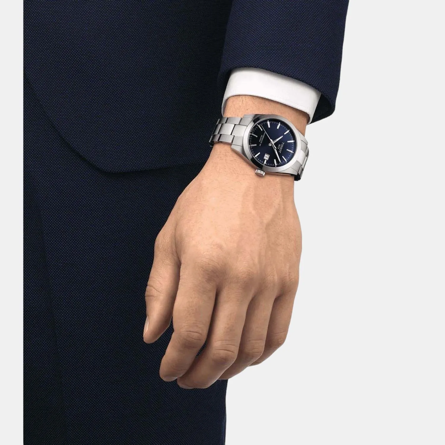 Gentleman Men Analog Stainless Steel Automatic Watch T1274071104100