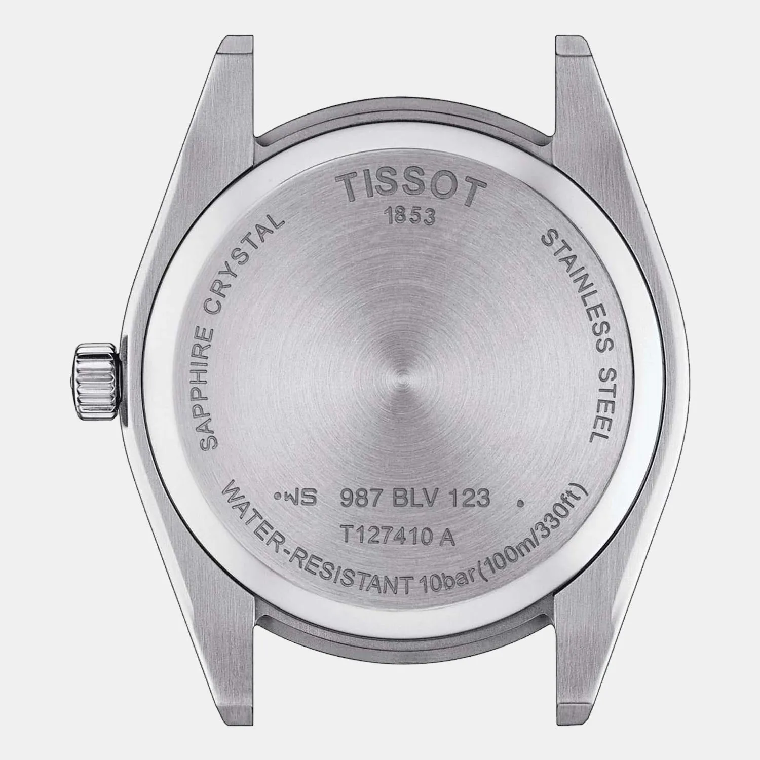 Gentleman Men Analog Stainless Steel Watch T1274101104100