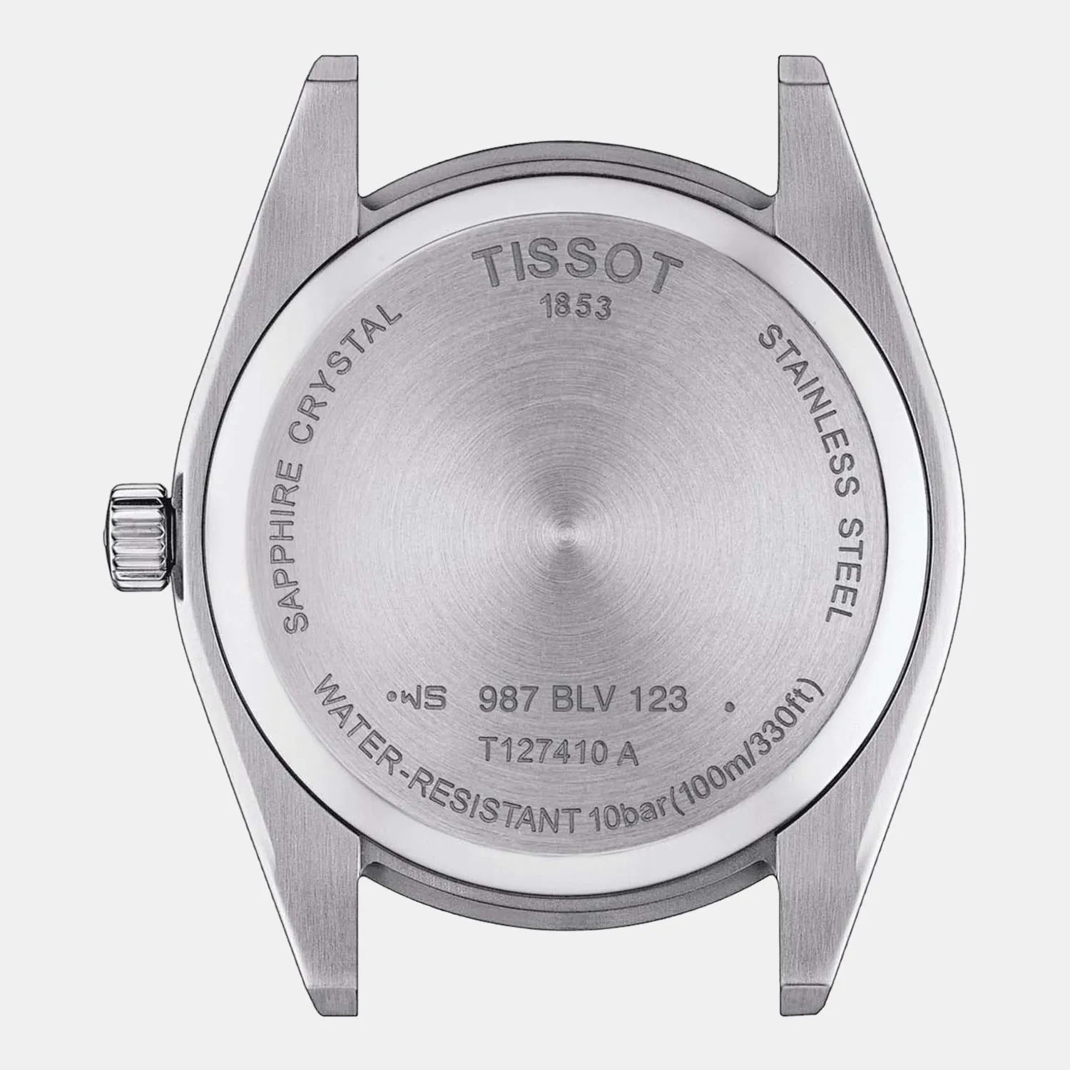Gentleman Men Analog Stainless Steel Watch T1274101105100