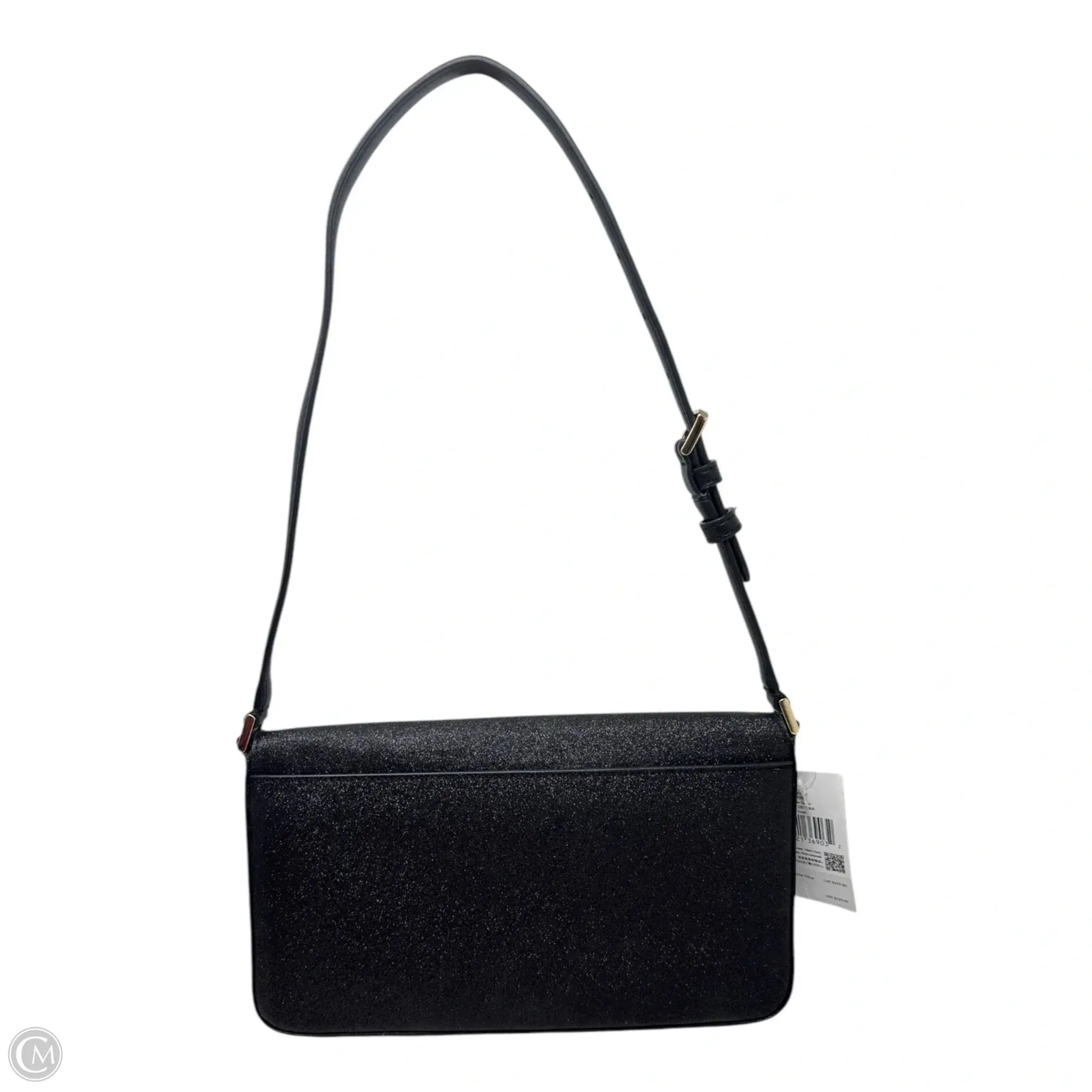 Glitter Flap Shoulder Handbag Designer By Kate Spade, Size: Medium kate spade