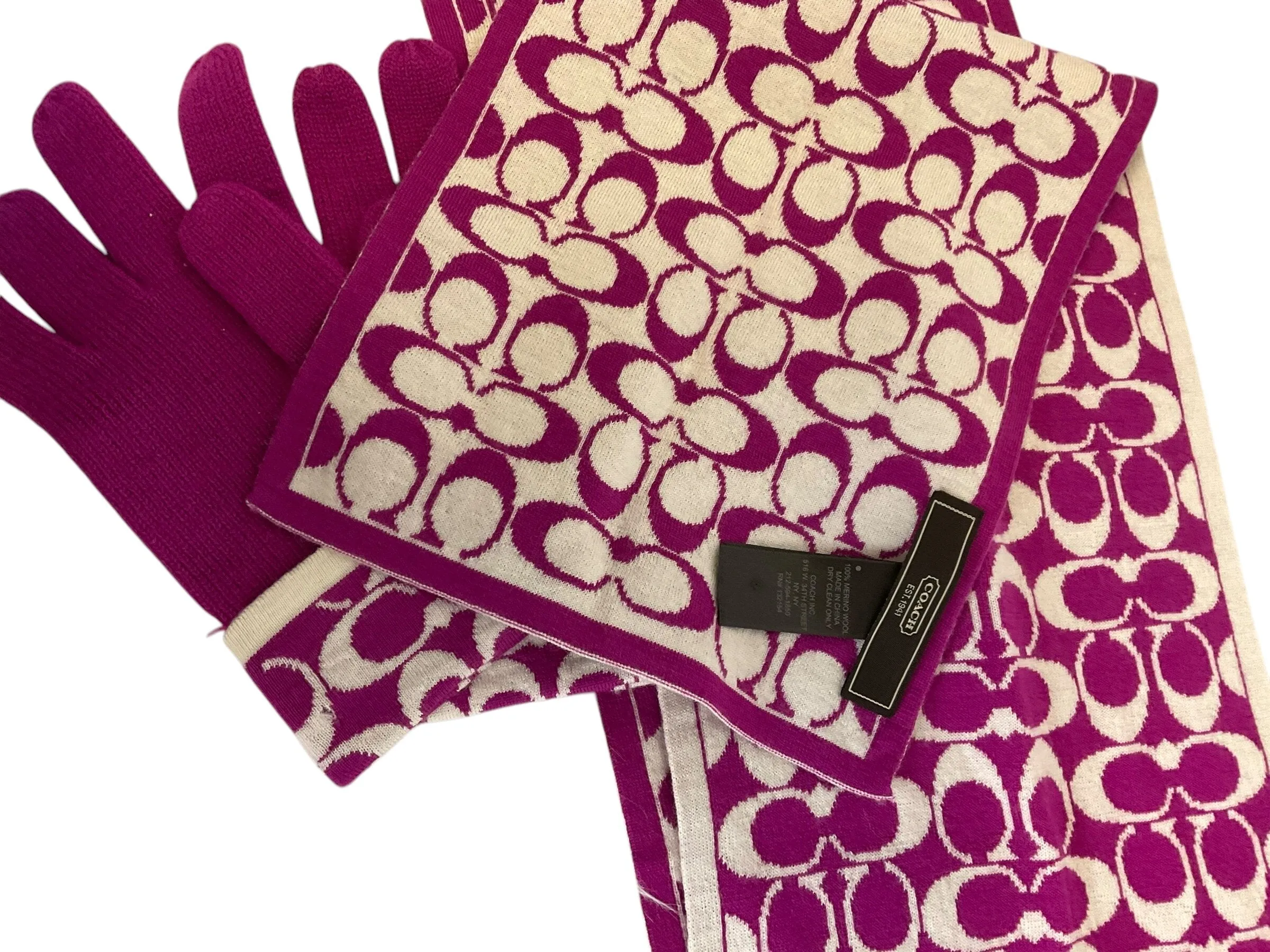 Gloves Set Designer By Coach