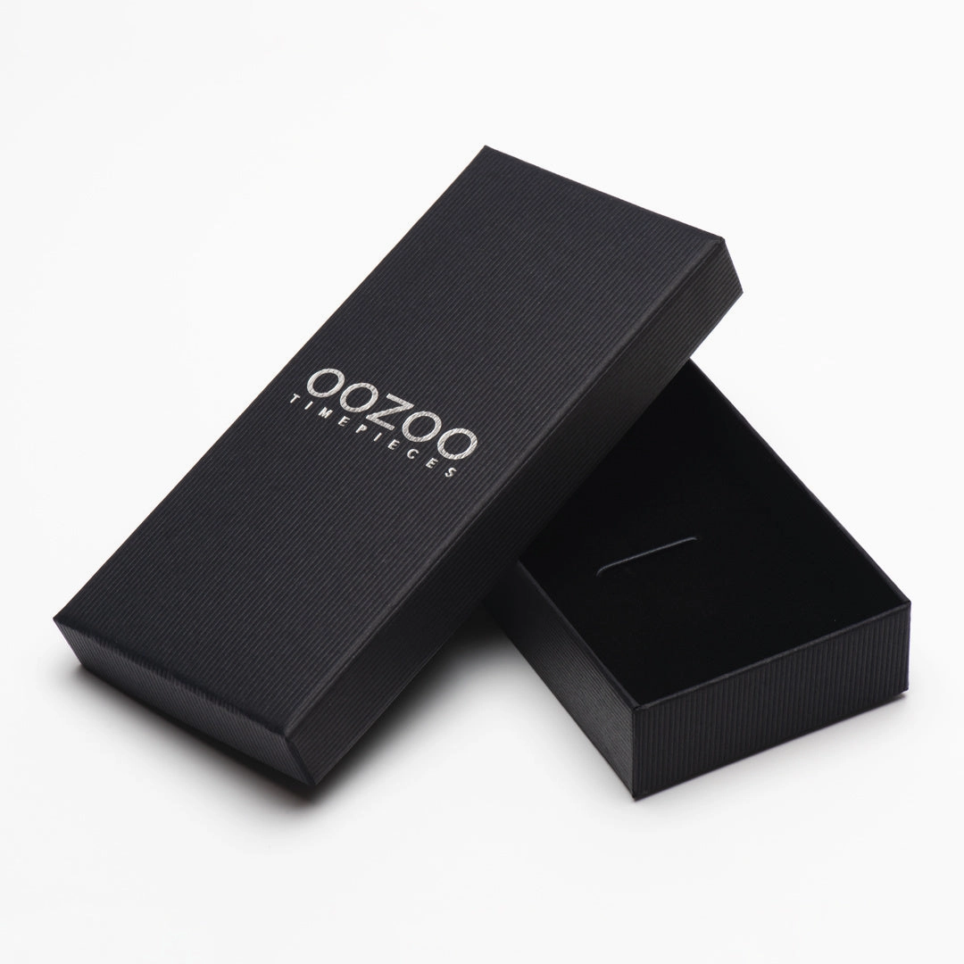 Gold coloured OOZOO watch with metal mesh bracelet - C20259