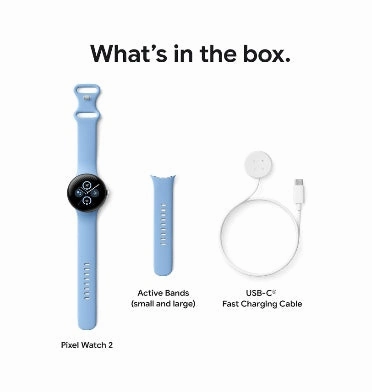 GOOGLE PIXEL WATCH 2 SILVER/PORCELAIN