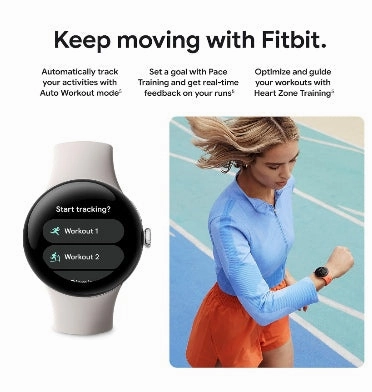 GOOGLE PIXEL WATCH 2 SILVER/PORCELAIN