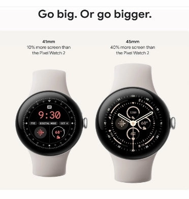 GOOGLE PIXEL WATCH 3 41MM SILVER/ROSE