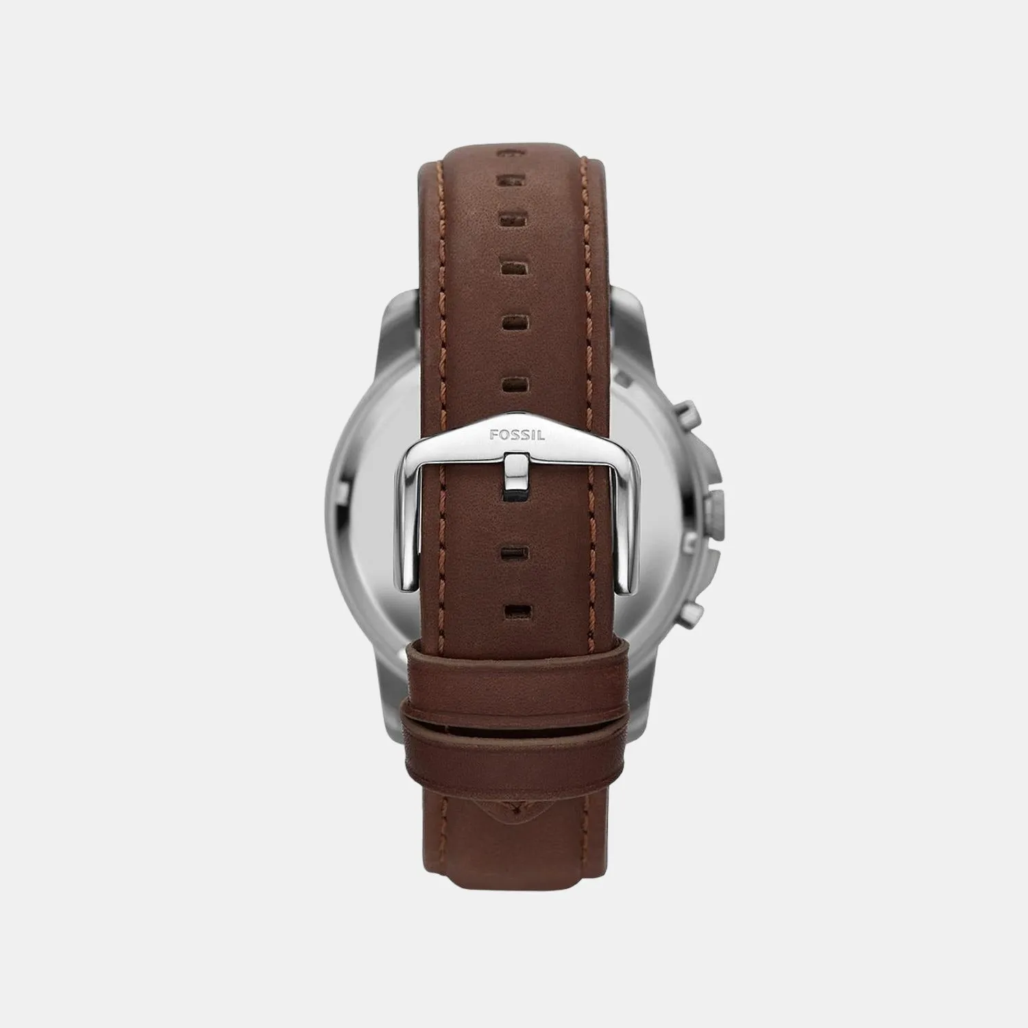 Grant Men Quartz Black Dial Chronograph Leather Watch FS4813