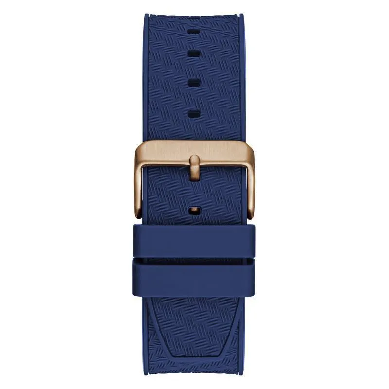 Guess Blue Rose Gold Watch
