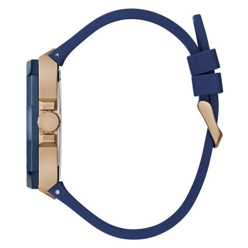 Guess Blue Rose Gold Watch
