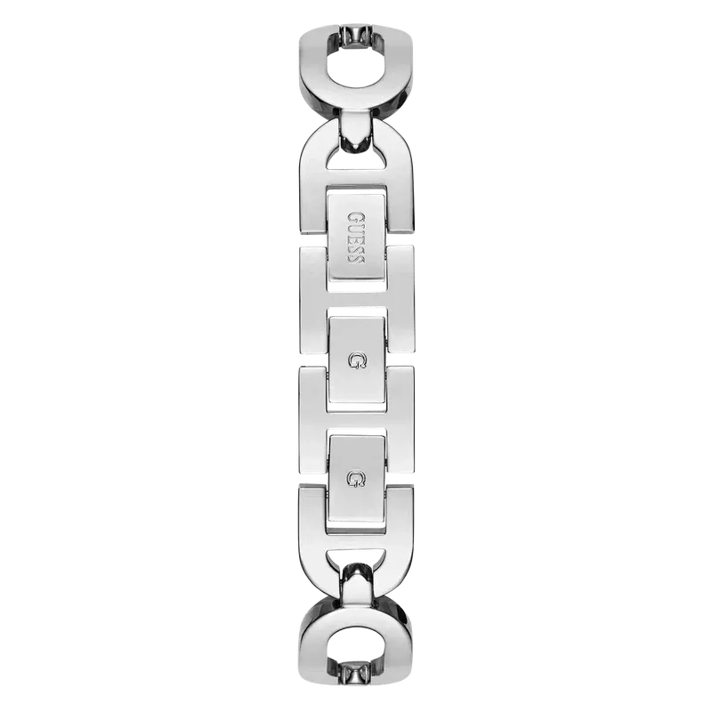 Guess Empower Silver Dial Analogue Watch