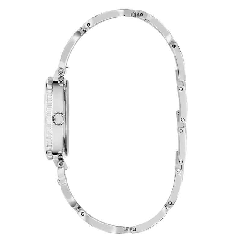 Guess Empower Silver Dial Analogue Watch