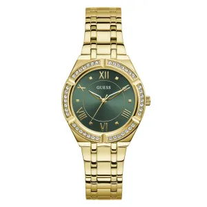 GUESS Green Cosmo Crystal Watch GW0033L8
