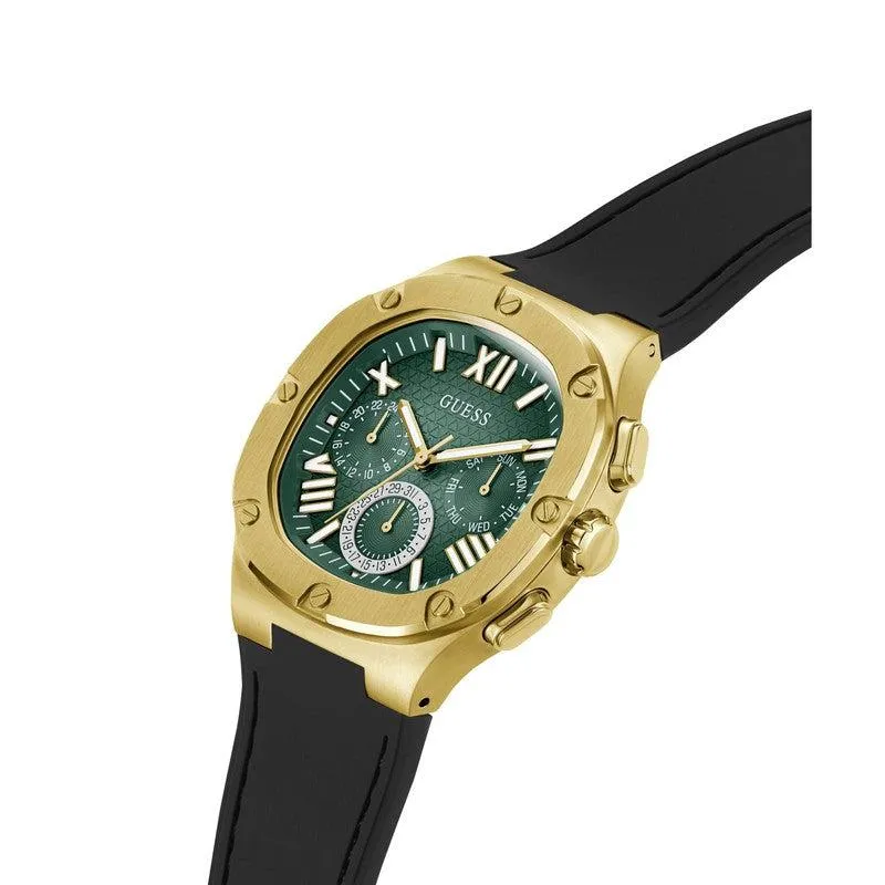Guess Headline Black and Gold Watch GW0571G3