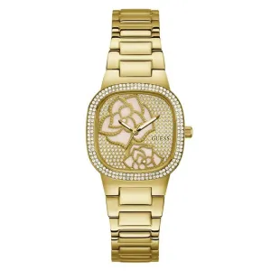 GUESS Ladies Gold Tone Analog Watch GW0544L2