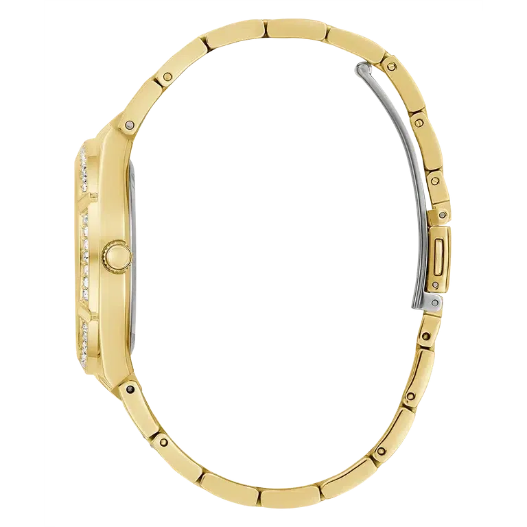 Guess Ladies Gold Tone Multi-function Watch GW0604L2