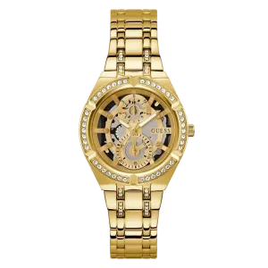 Guess Ladies Gold Tone Multi-function Watch GW0604L2